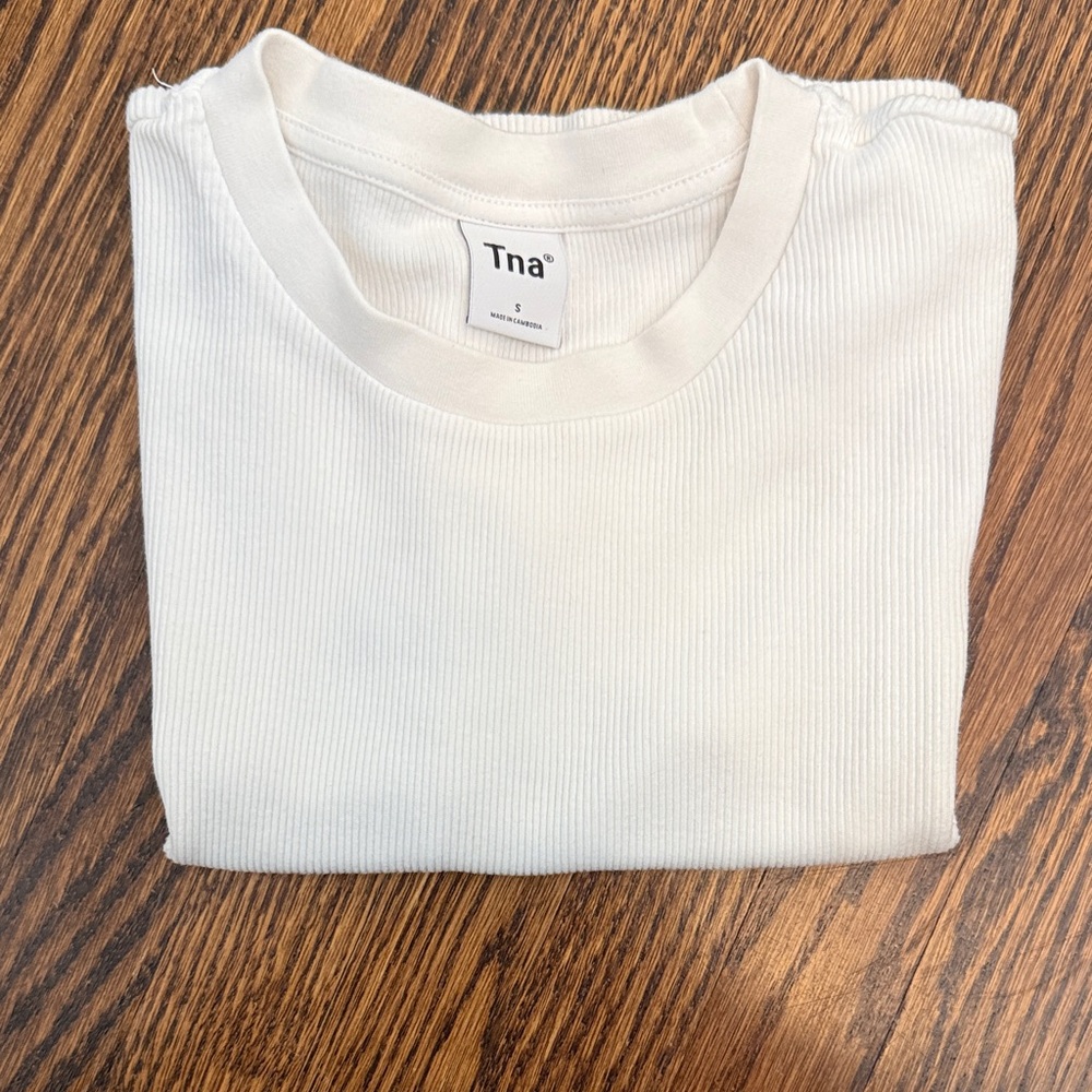 TNA Ribbed Cropped T-shirt - Picture 5 of 8